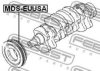 FEBEST MDS-EUUSA Belt Pulley, crankshaft